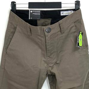 VOLCOM ボルコム A1131807MSH① メンズ 30インチ チノパン モダンフィット ストレートパンツ Pants 薄い茶色 ヴォルコム 新品即決 送料無料の画像3