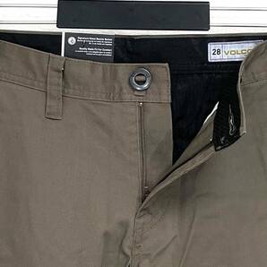 VOLCOM ボルコム A1131807MSH① メンズ 30インチ チノパン モダンフィット ストレートパンツ Pants 薄い茶色 ヴォルコム 新品即決 送料無料の画像4