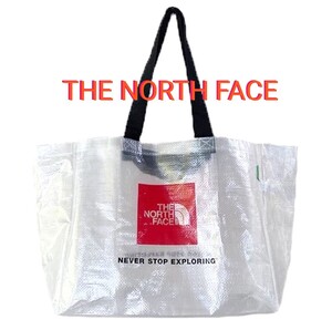 THE NORTH FACE ショッパーバッグクリアエコバッグ 韓国限定版【レッド】ザ・ノースフェイス