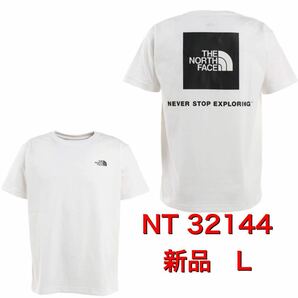 ノースフェイス　メンズTシャツ NT 32144 ホワイト　　新品　Ｌ