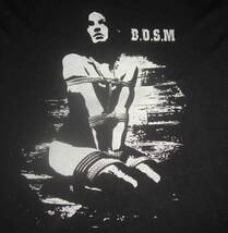 BDSM　美女モデル　 Tシャツ　　黒地に白　M .L. XL Lの4サイズから選べます。 _画像2