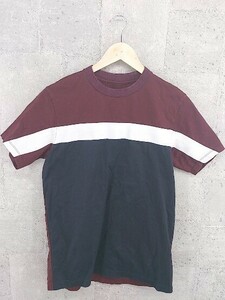 ◇ UNITED TOKYO ユナイテッドトウキョウ 半袖 Tシャツ カットソー サイズ1 ブラウン系 ブラック メンズ 1002800390861