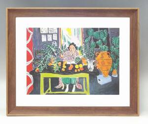 Art hand Auction 新品☆額付アートポスター◇アンリ･マティス(マチス)☆Henri Matisse☆絵画☆壁掛け☆インテリア☆抽象画☆5, アート用品, 額縁, ポスターフレーム