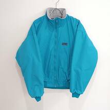 ビンテージ　80s　パタゴニア　patagonia　シェルドシンチラ　ジャケット　ブルゾン　ナイロン　フリース　アメリカ製　レディース　220806_画像1