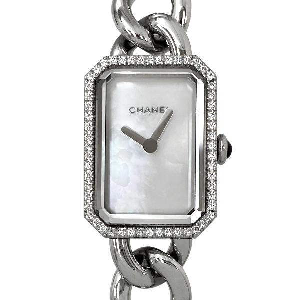 最高級の品質 CHANEL☆プルミエール/ホワイトシェル文字盤/H3251/腕時計 腕時計(アナログ)