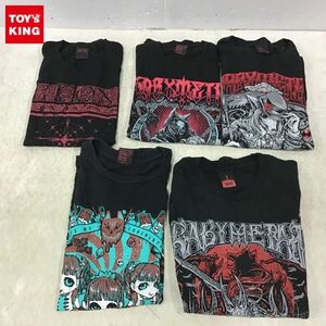1円～ BABYMETAL ベビーメタル Tシャツ SILK TOP HAT FOX Tシャツ Sサイズ 他