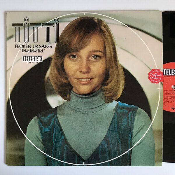 Titti - Froken Ur Sang Ticke Ticke Tack (スウェーデン盤オリジナル/LP/アルバム/10曲入ベスト盤/オープンブレイクSpridda Skurar)