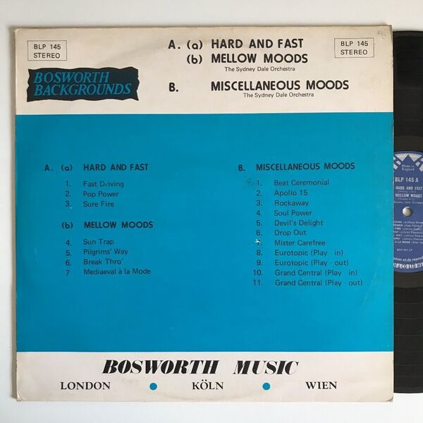 The Sydney Dale Orchestra - Hard And Fast/Mellow Moods/Miscellaneous Moods