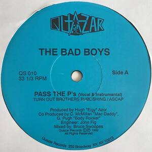 Bad Boys - Pass The P's (Blue)