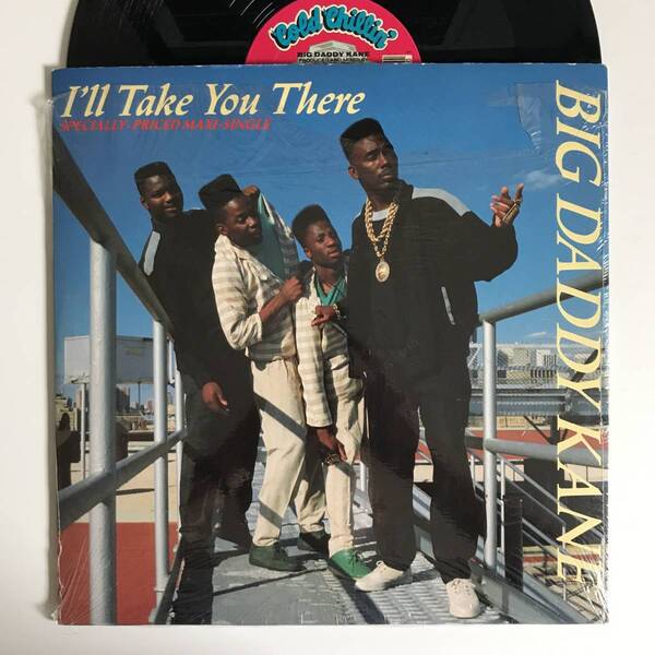 Big Daddy Kane - I'll Take You There / Wrath Of Kane (ジャケ付きUSオリジナル/レアミドル)