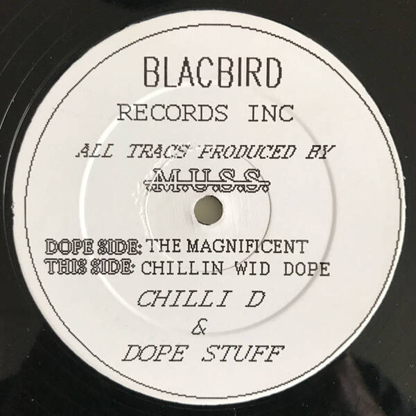 Chilli D & Dope Stuff - The Magnificent / Chillin Wid Dope (USオリジナル) (レアミドル)