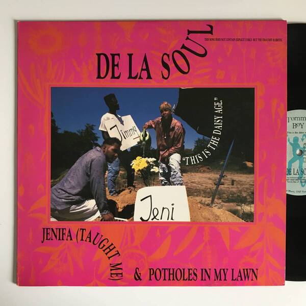 De La Soul - Jenifa (Taught Me) / Potholes In My Lawn (USオリジナル)