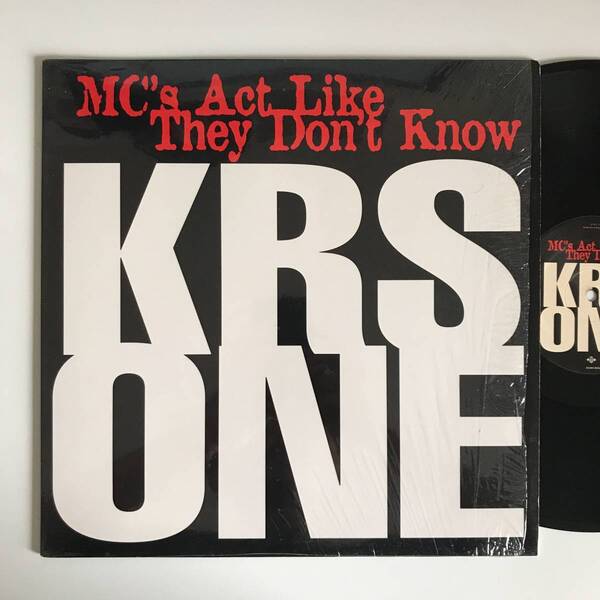 KRS ONE - MC's Act Like They Don't Know (USオリジナル/ニュースクール)