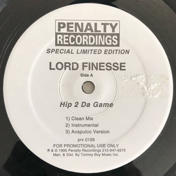 Lord Finesse - Hip 2 Da Game / No Gimmicks (USオリジナル/プロモ/Promo/ニュースクール)
