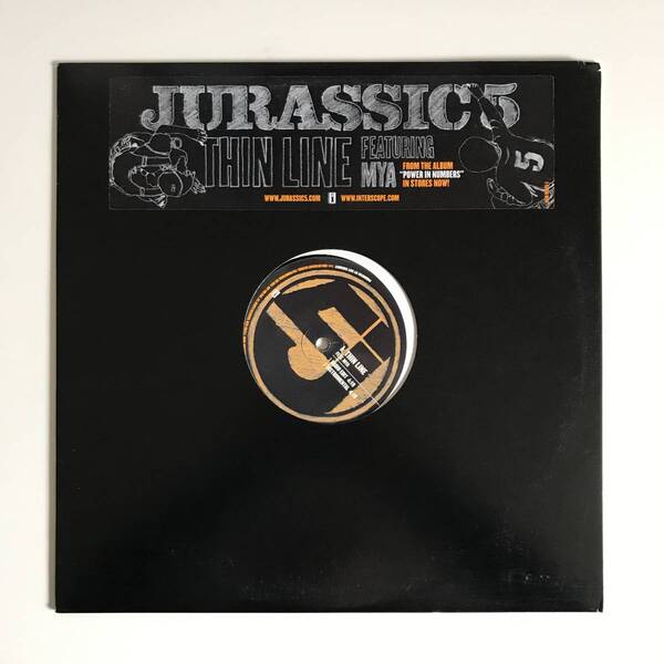 Jurassic 5 - Thin Line / A Day At The Races (USオリジナル/プロモオンリー/Promo)