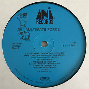 Ultimate Force - I'm Not Playing