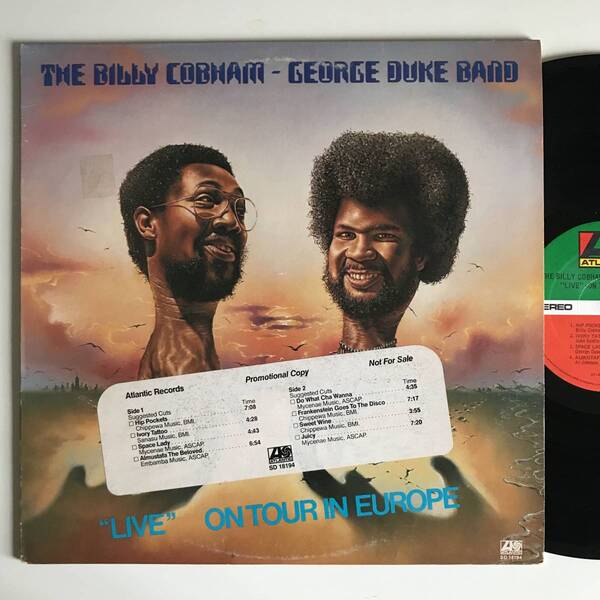 The Billy Cobham / George Duke Band - Live On Tour In Europe (USオリジナル/LP/アルバム/Diamond -Stunts, Blunts and Hip Hopネタ)
