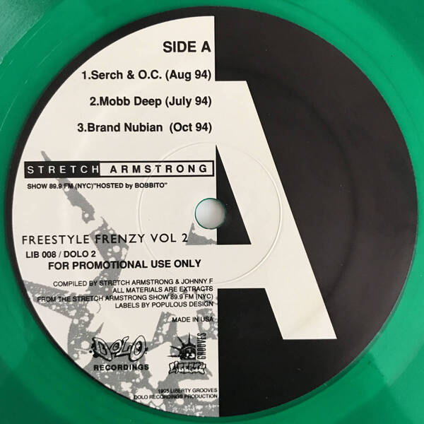 Freestyle Frenzy Vol 2 Green (グリーンカラー盤/USオリジナル/プロモオンリー/Promo/LP/アルバム/コンピレーション/ニュースクール)