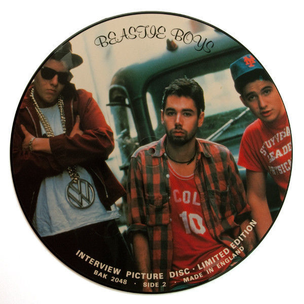 Beastie Boys - Limited Edition Interview Picture Disc (ピクチャー盤/オリジナル)