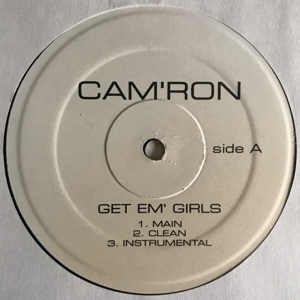 Cam'ron - Get Em' Girls / Yeo (USオリジナル/プロモオンリー/Promo)