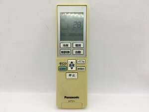 パナソニック　エアコンリモコン　A75C3609　中古品C-5093