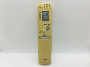 SANYO　エアコンリモコン　RCS-ZP1　中古品C-5291