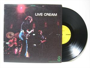 【LP】 CREAM / LIVE CREAM US盤 SD33-328 クリーム ライヴ・クリーム ERIC CLAPTON JACK BRUCE GINGER BAKER