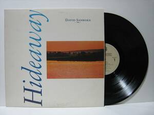 【LP】 DAVID SANBORN / HIDEAWAY US盤 デイヴィッド・サンボーン ハイダウェイ