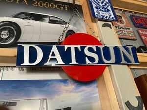 ダットサン　 DIY インテリア　DATSUN パネル　吊り下げ　旧車