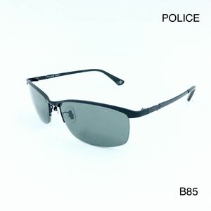 Солнцезащитные очки полиции полиции Новый неиспользованный SPLC59J-531V Mat Black