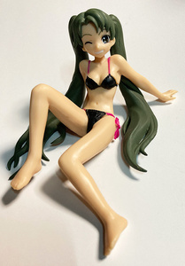 HGIF Suzumiya Haruhi no Yuutsu 7 Tsuruya san ( black bikini ) trailing figure miniature gashapon ga tea 