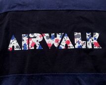 AIRWALK 半袖Ｔシャツ ＸＬサイズ 濃紺系 ロゴ柄 ＬＬ air walk エアウォーク used_画像6