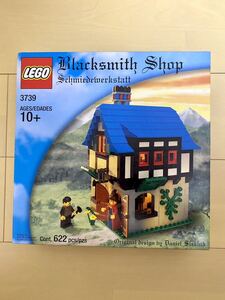 LEGO 3739 ブラックスミス(鍛冶屋)のお店 2002年 未開封 オールドレゴ レア