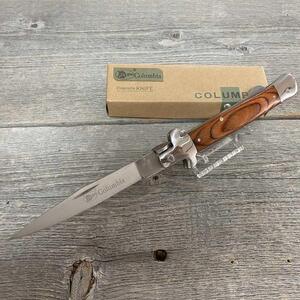 アウトドア COLUMBIA KNIFE K032 折り畳みナイフ 釣り キャンプ サバイバルナイフ