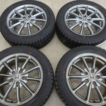 冬新品 2020年 4本SET 会社宛 送料無料 215/55R17×7J 94S ダンロップ WINTER MAXX WM02 ホンダ 純正 アルミ オデッセイ ヴェゼル NO,B7346_画像5