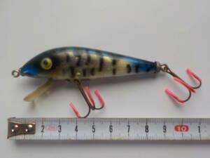 オールドヘドン　タイガー　HEDDON TIGER 9cm ブルー反射板