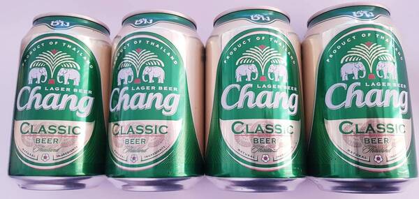 送料無料 チャーンビール4缶セット Chang Beer 4can freedelivery
