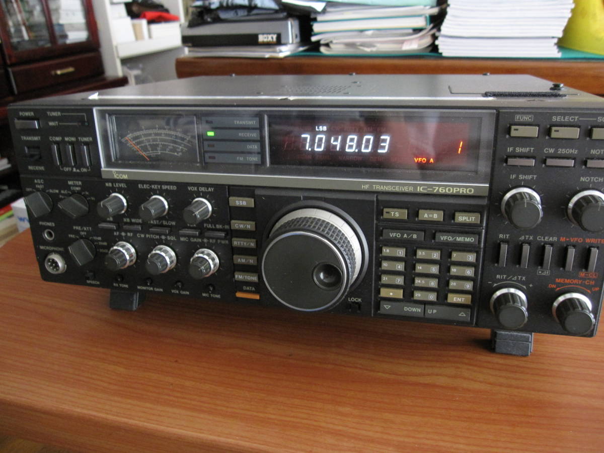 してくださ ヤフオク! アイコム IC-760プロOH済み 箱あり - いします