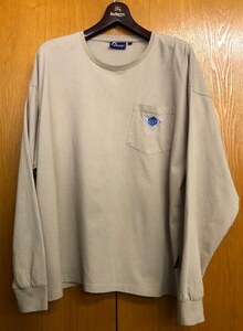 メンズ★Penfield★長袖Tシャツ　L　薄茶　中古品