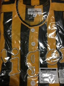 阪神タイガース★デザインカラージャージ★黄色×黒 ストライプ★イエロー ブラック★Sサイズ★新品未開封★無地★レプリカユニフォーム