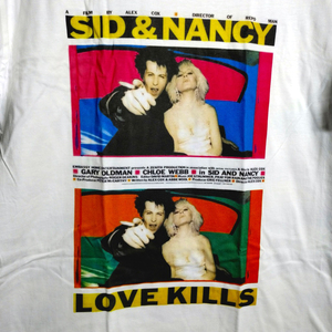 映画『シドアンドナンシー』（Sid And Nancy）バンドTシャツ b　セックスピストルズ Sex Pistols シドヴィシャス シドビシャス Sid Vicious