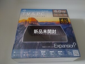 【新品未開封】SGD-MY060UBK 6TB Seagate 外付けハードディスク 外付けHDD