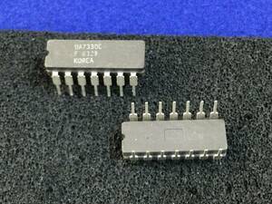 UA733DC【即決即送】フェアーチャイルド 差動ビデオ 増幅[AZT3-22-22/288094] Fairchild Differential Video Amplifier ２個