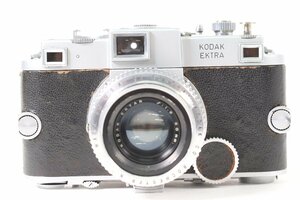 【ジャンク】KODAK コダック EKTRA EKTAR 50mm F1.9 EASTMAN アメリカ製 フィルムカメラ レンジファインダー 単焦点レンズ 40081-HY