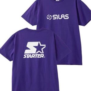 SILAS × STARTER 両面ロゴTee パープル レア コラボ