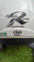アライ　ラパイドSR 二輪車ヘルメット　SNELL規格　2008年製造_画像6