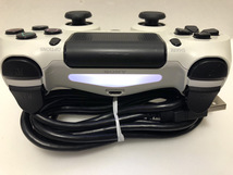 【送料無料】PS4 純正コントローラ/デュアルショック４ ★グレイシャーホワイト★DUALSHOCK4 SONY_画像4