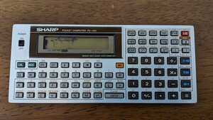 SHARP ポケットコンピュータ PC-1401 中古ジャンク品　部品取りなどにいかがでしょうか？