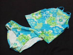  light blue * lady's swimsuit tankini separate size 18 M369