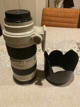 1円から美品 憧れCanon 赤ラインLレンズ EF 70-200mm F2.8L ULTRASONIC フルサイズ APS-C サイズカメラ両方使用可能 素晴らしいボケ_画像6